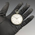 1930 年左右瑞士 Eberard Chronometer 懷錶 鎳質開放面 做工良好